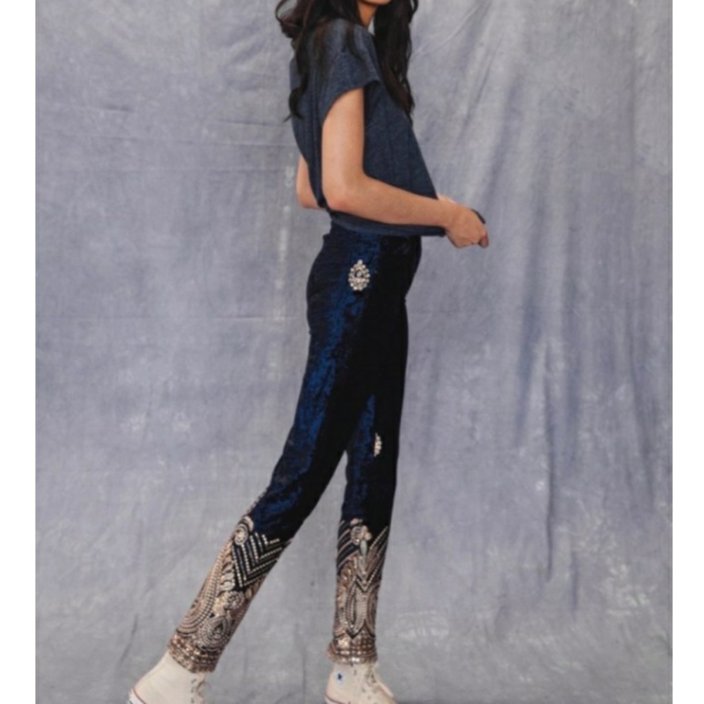 Lenni the Label Instrumental Jeans - navy velvet - Picture 2 of 11